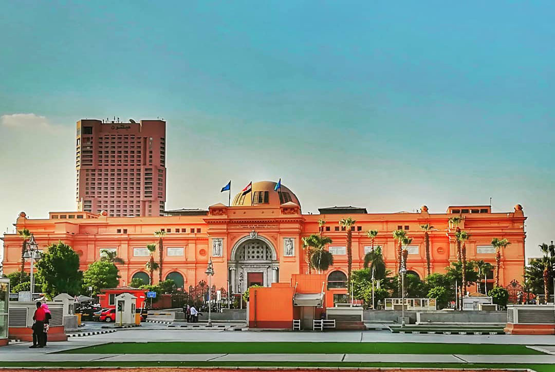 Egyptian Museum - Downtown Cairo Buildings